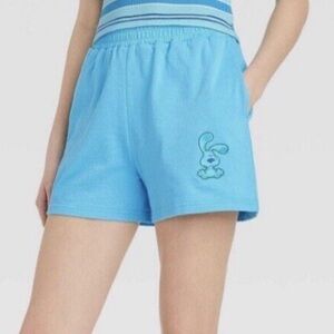 Womens Blue Clues Nickelodeon Graphic‎ Louge short Size XL